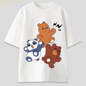 Teddy bear's White Oversized T-shirts